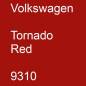 Preview: Volkswagen, Tornado Red, 9310.